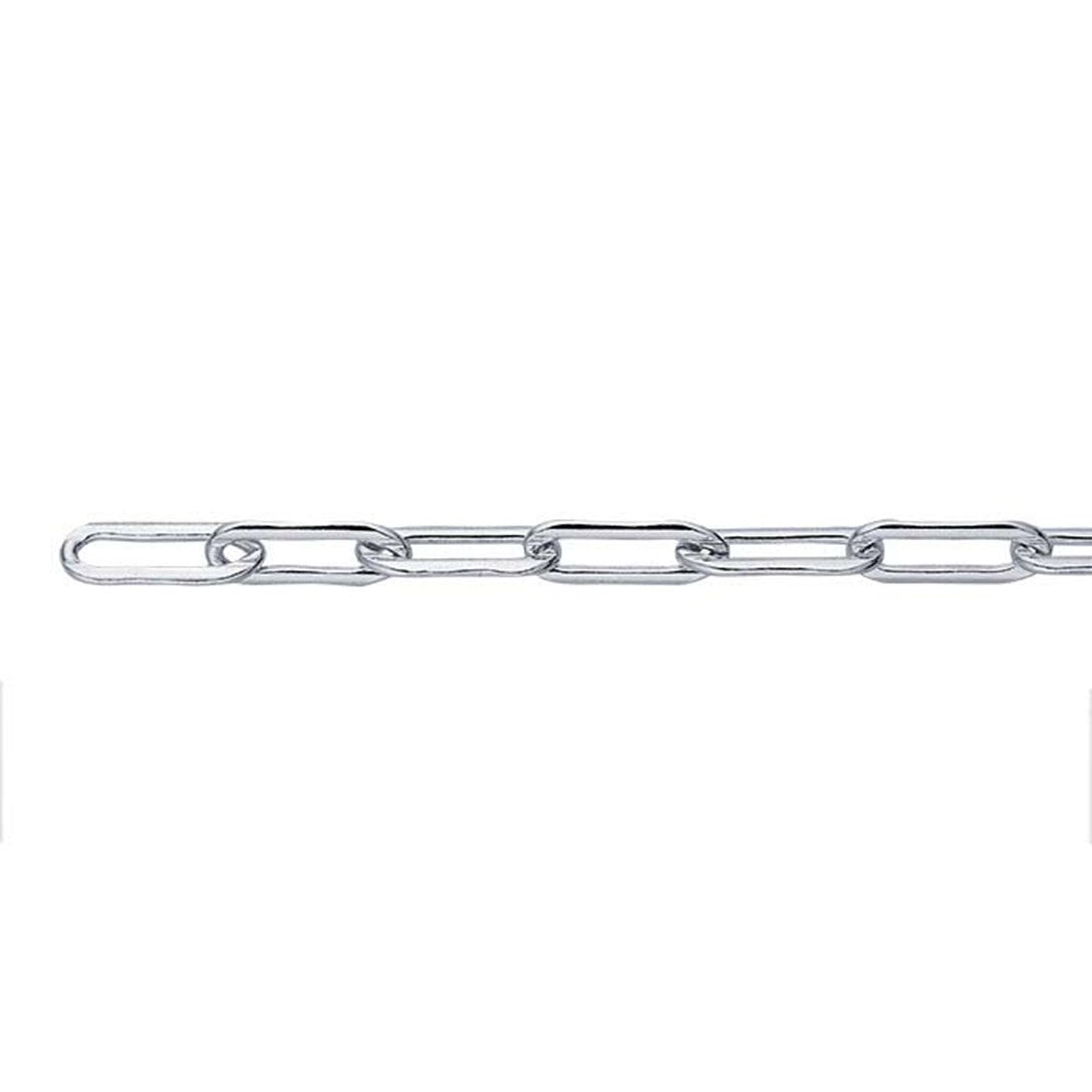 Chunky Sterling Silver Paper Clip Cable Chain Bracelet