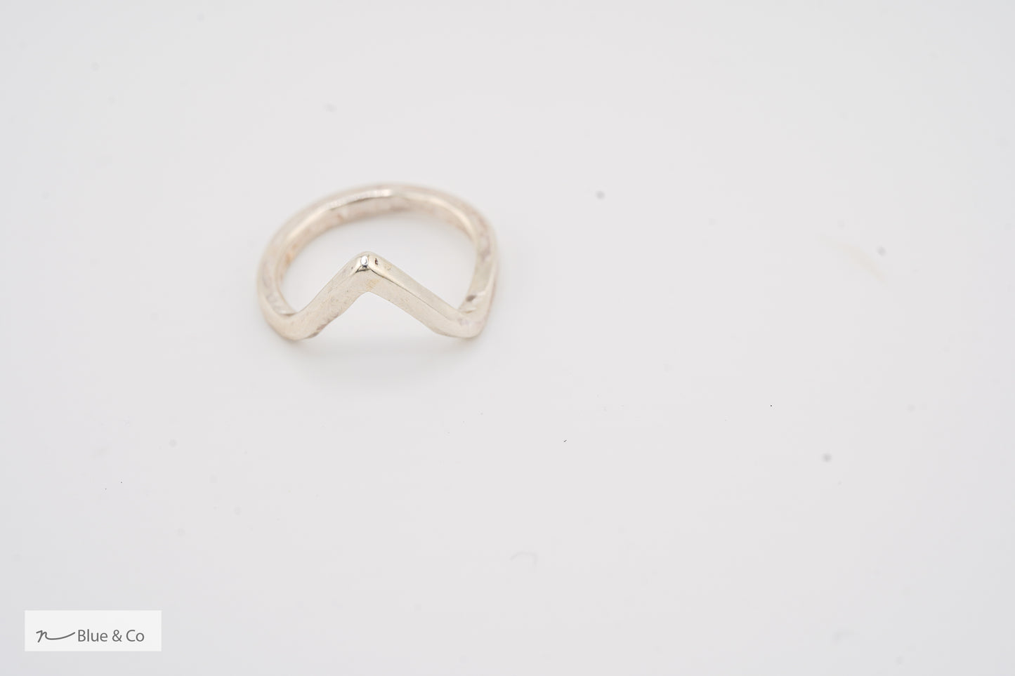 Chevron Ring, chunky