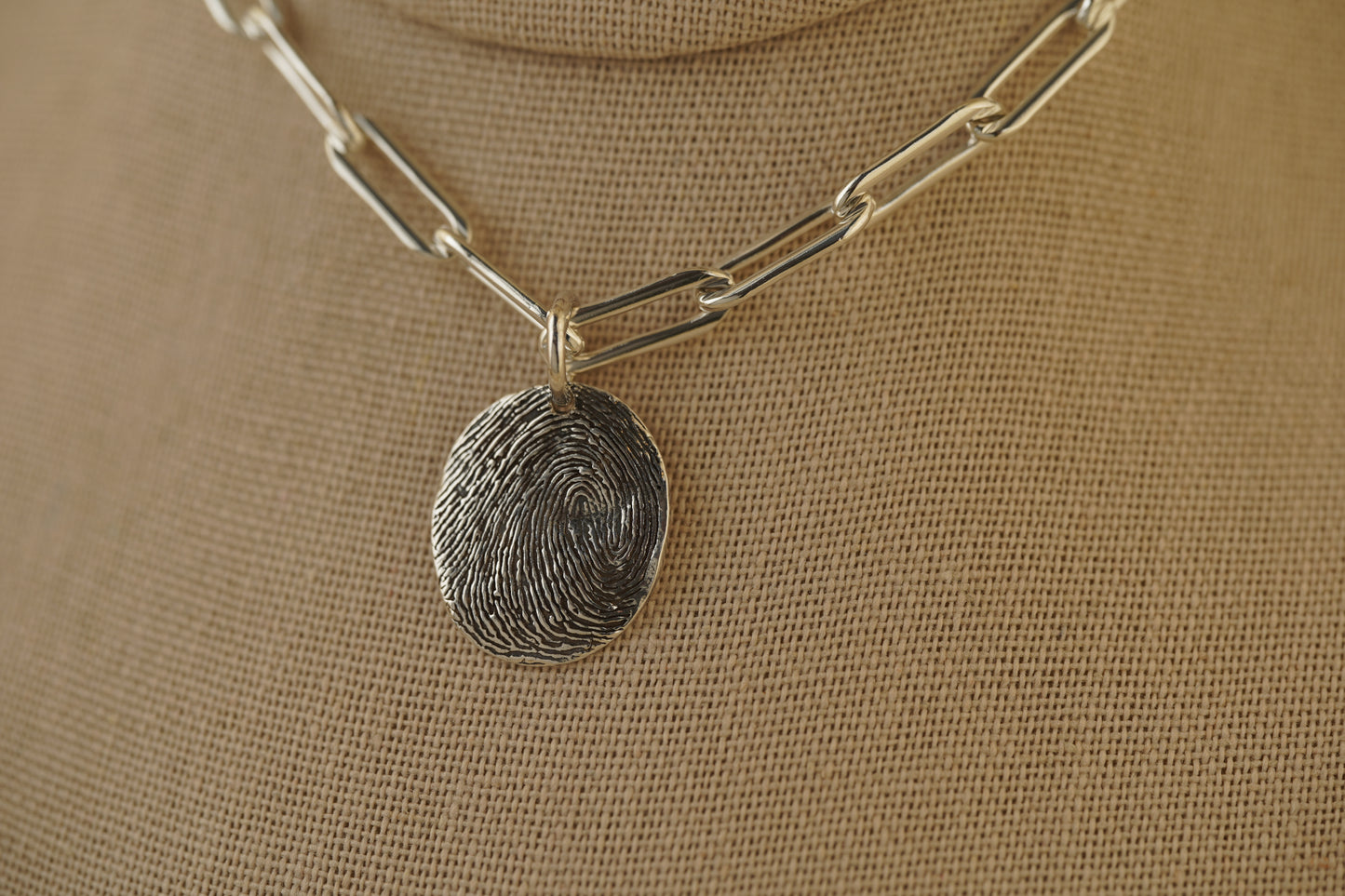 Imprinted Pendant, Full Size