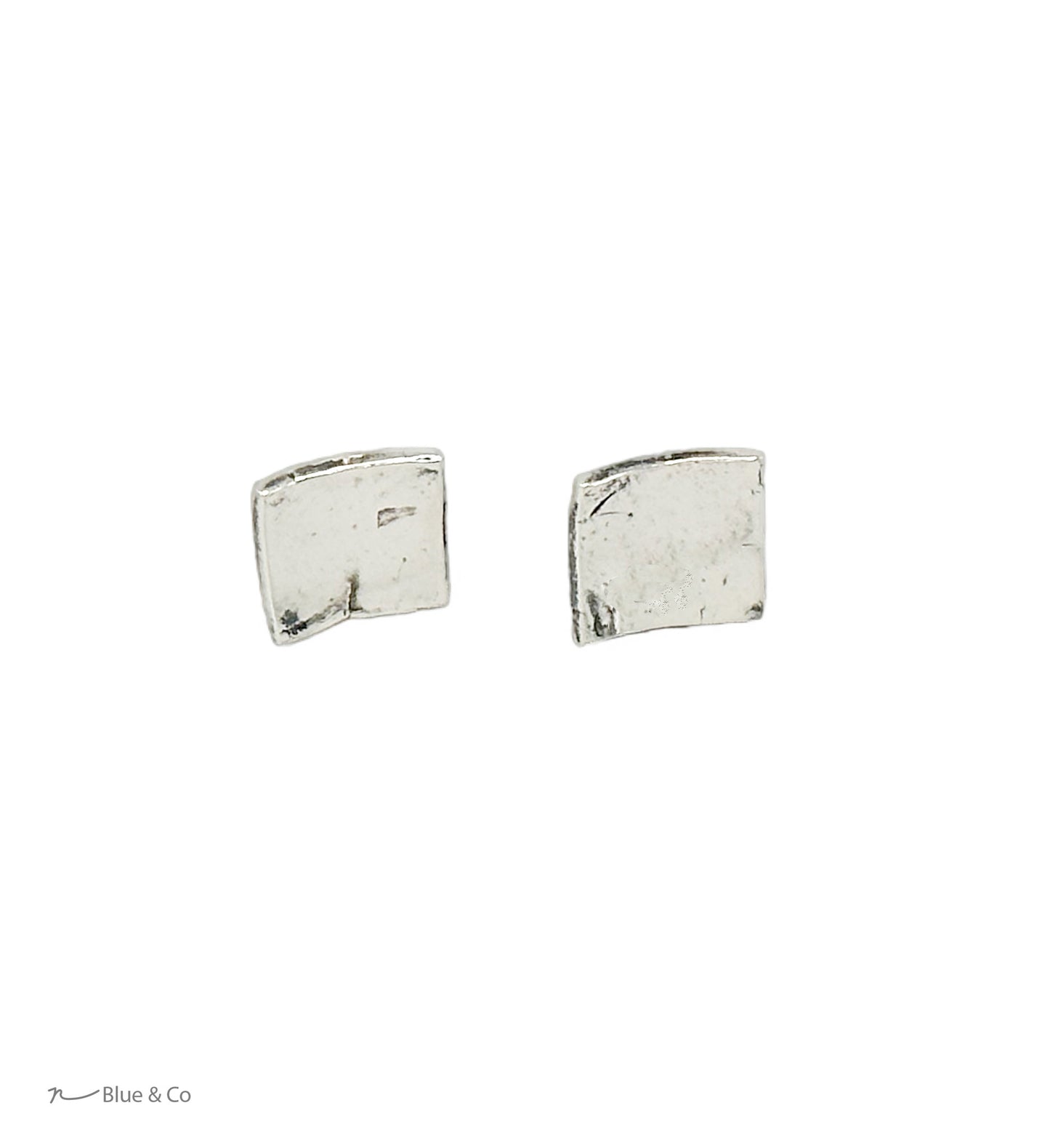 Concave Square Earrings