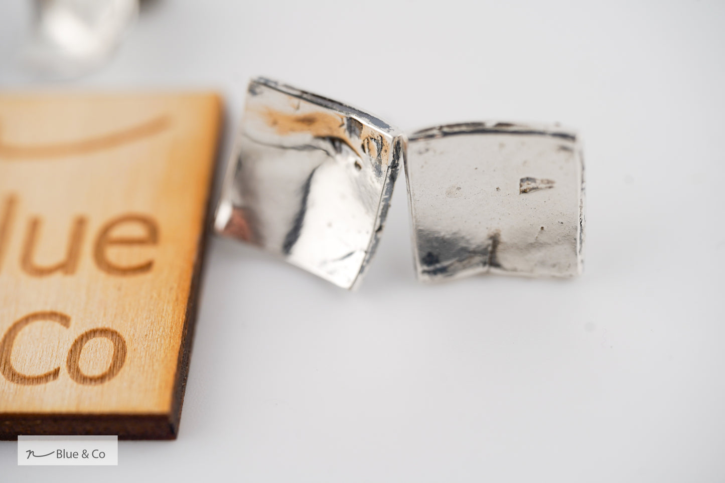 Concave Square Earrings