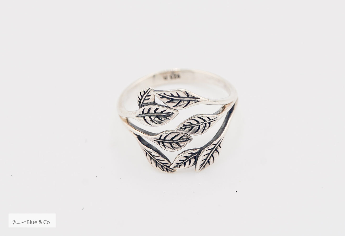 Leaves Around Adjustable Ring